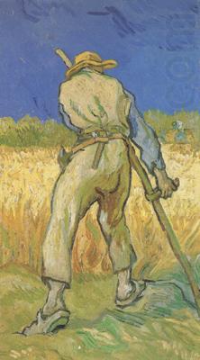 Vincent Van Gogh The Reaper (nn04) china oil painting image